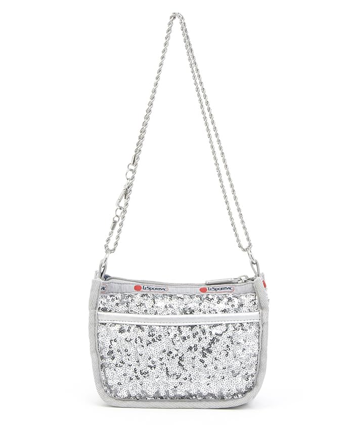 Official Shoulder Bag 2WAY CHAIN MINI Cosmic Silver [LeSportsac] BAG/1060 Women's