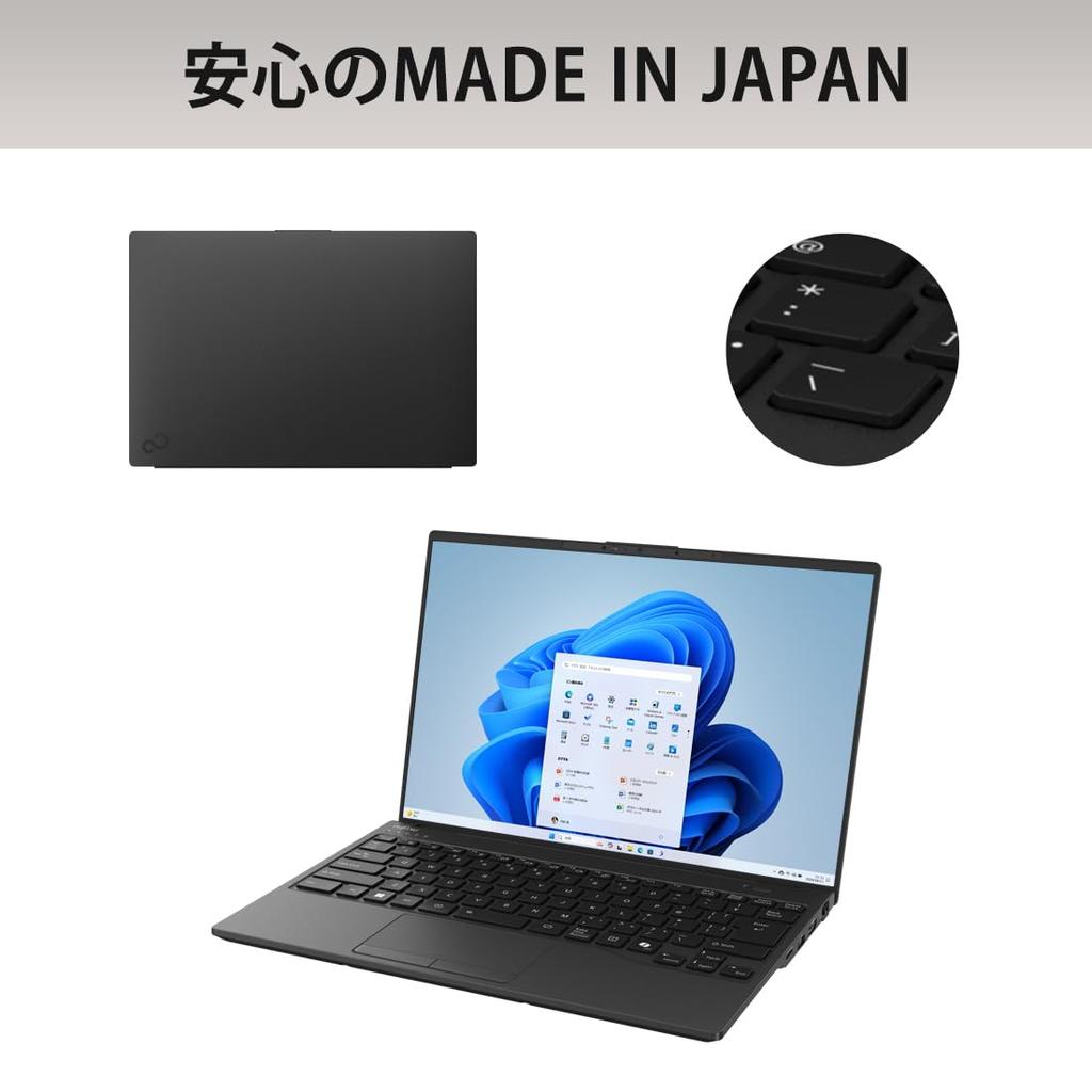 Fujitsu FMV LIFEBOOK Made in Japan Core 16GB 256GB No UH WU2/J Laptop, (Win 11, 14.0-inch, i5, RAM, SSD, Office), Series, AZ_WU2J_Z770