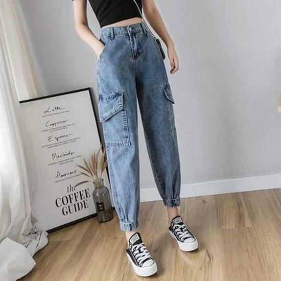 High Waist Tassel Raw Edge Denim A-Line Midi Skirt - Spring 2025 Collection