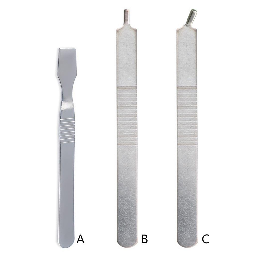 Pack of 5 Laptop Tablet Mobile Device Disassembly Tool Stainless Steel Scraper Metal Tin Scraping Pry Opening Tool