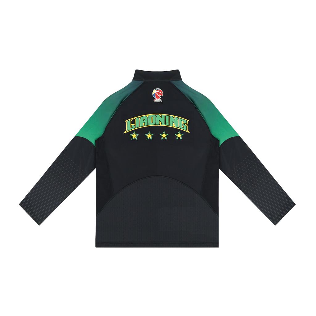Li Ning CBA Series Loose Breathable Casual American Quick-Dry Long Sleeve T-Shirt Player Edition 25-26 Season Liaoning Team Unisex Tops ATLV469-1