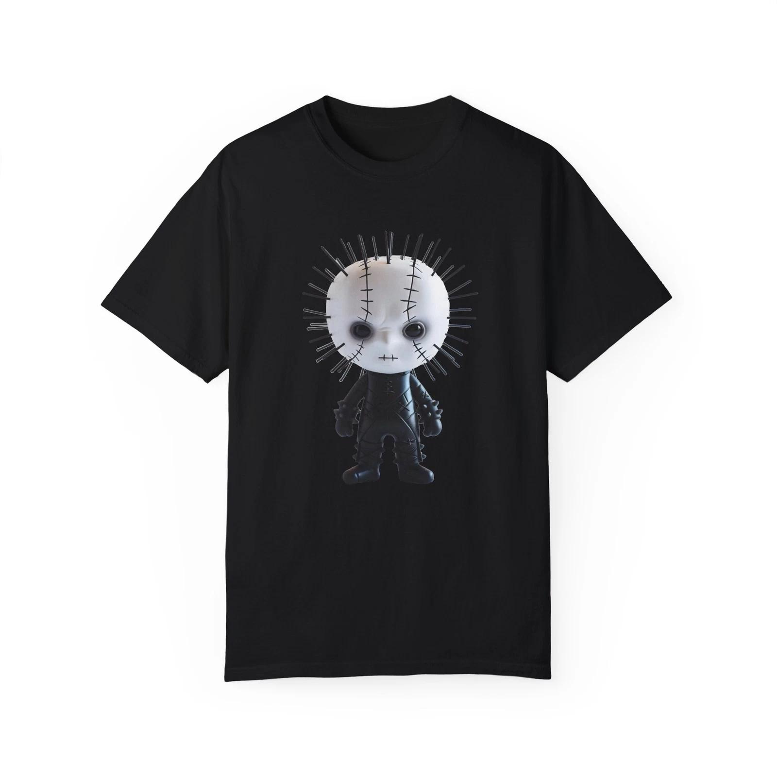 Pinhead T shirt - Horror T shirt - Hellraiser - Halloween Apparel, Film Fan Gift L
