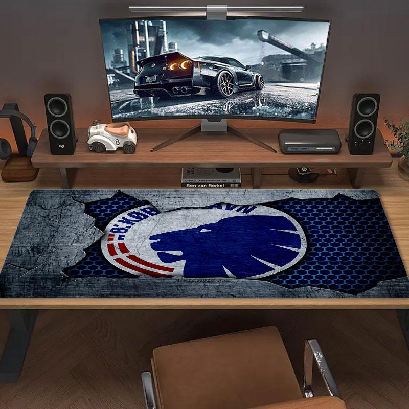 FC Copenhagen Large Size Mouse Pad Large Gaming Table Cushion Non-slip Laptop Tablet Big Mousepad XXL Mat Mini PC Playmat With Lock edge