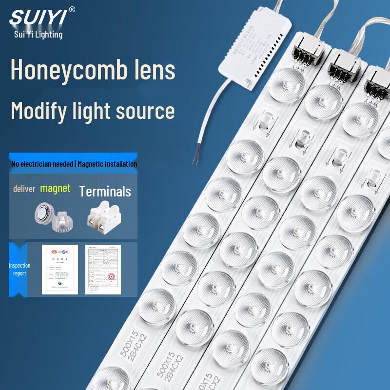 Suiyi Magnetic LED Ceiling Light Replacement Panel