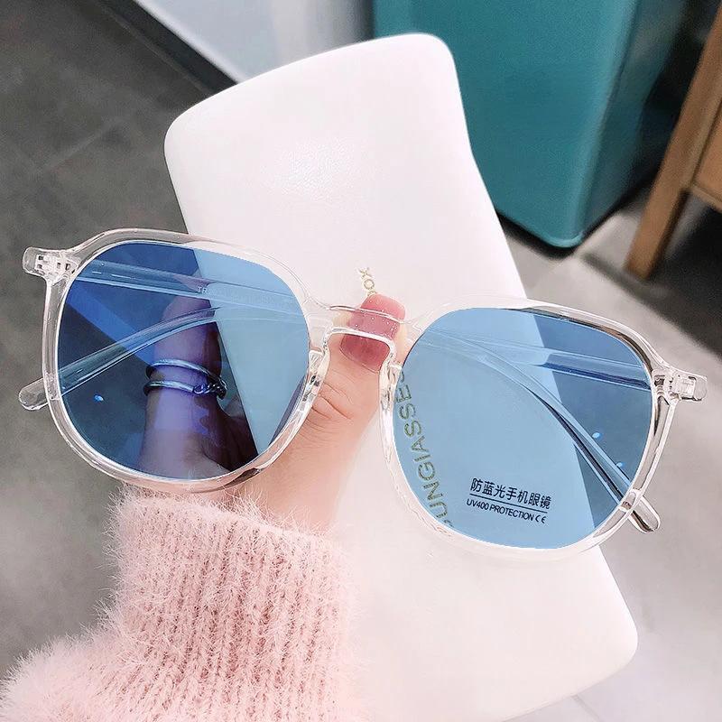 Luxury Design Photochromic Glasses Men Women Square Oversized Myopia Short-Sighted Eyeglasses Outdoor Color Changing Eyewear