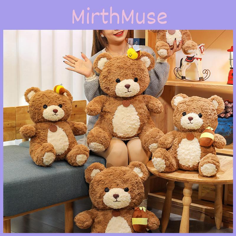 Bee Pot Honey Teddy Bear Plush Toy Cartoon Stuffed Doll Kids Birthday Gifts