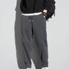 Spring Autumn Loose Fit Jogging Pants With Drawstring For Teenagers Casual Wear