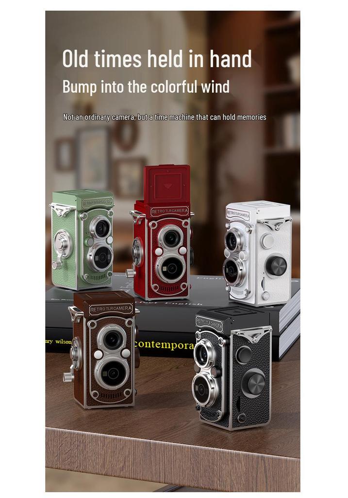 Retro Camera LK019: HD Digital Student Gift, Portable Pendant CCD for Travel