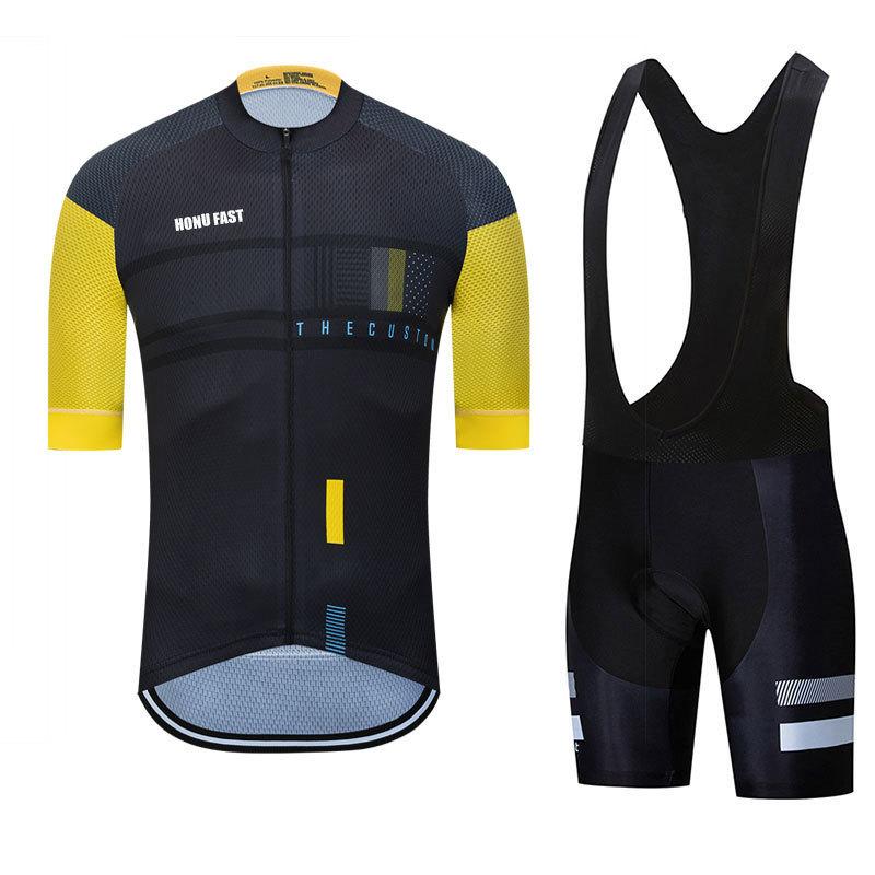 Bicycle Men's and Women's Mountain Bike Suit, Summer Short-sleeved Moisture-wicking Perspiration 2026 Summer Breathable Cycling Suit
