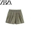 Jnleaog Autumn New Women's Clothing Fashion Style French Design Cut Out Embroider Casual Shorts 8073186