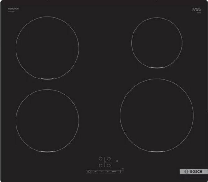 Bosch Pue611bb5e Serie 4 Powerboost Quickstart Induction Hob Black