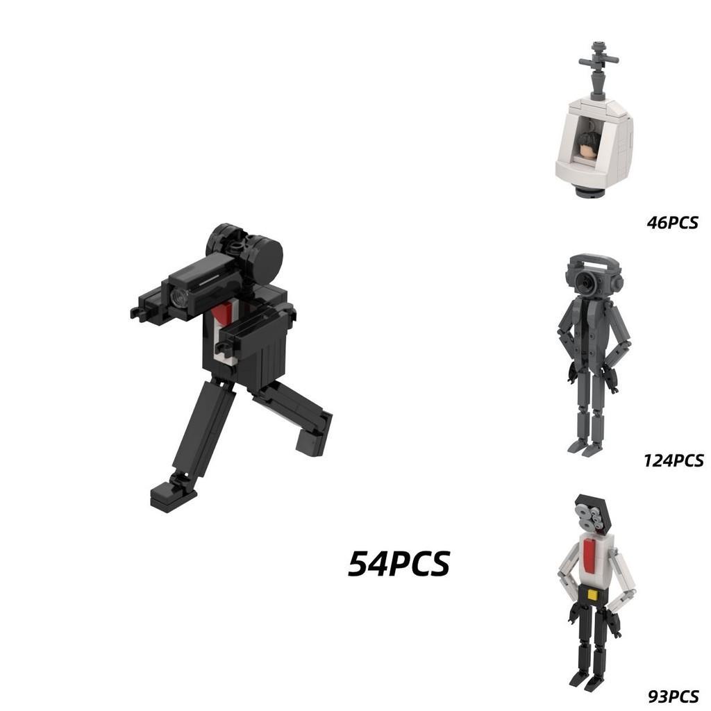 Moctribe Skibidi Toilet Building Blocks Toy For Emotional, Visual And Intellectual Development