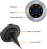 IP68 LED Outdoor Solar Power Ground Light Solar Path Deck Lights Underground Light Yard Driveway Lawn Garden Decor Lighting