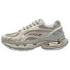 Li Ning Furious Rider BOW Slip Resistant Abrasion Resistant Support Low Top Casual Shoes Women's Ecru/Mica Gray AZGU008-3