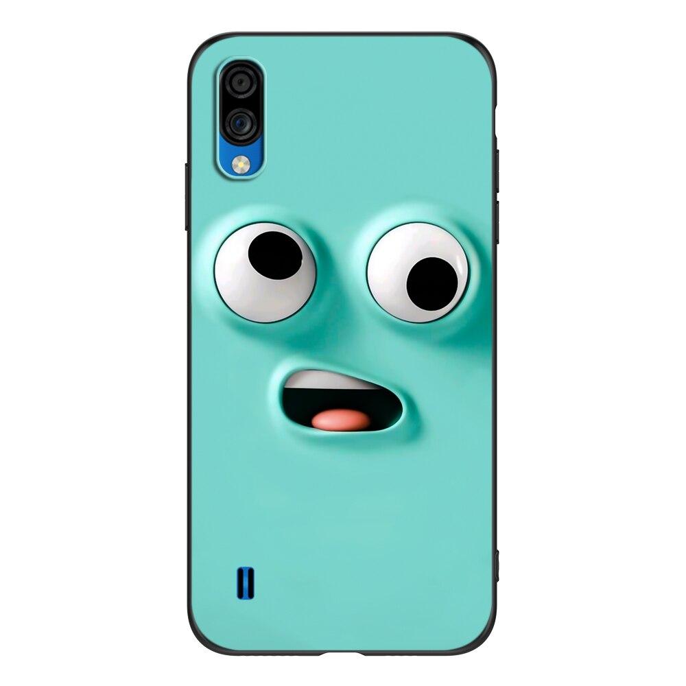 Hülle für ZTE Blade A5 2020 Hülle Handy-Rückseite Hülle Schwarze TPU-Hülle süß lustig