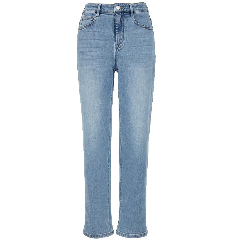 

VEROMODA Women s Vintage Washed Straight Cropped Jeans M
