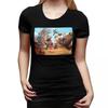 Team Fortress 2 Red Vs Blue TShirt for Women Round Neck Streetwear T Shirts Womens Tees Short Summer Clothes Tops