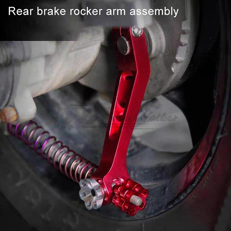 1 Piece Adjustable Brake Tension Refit Lever Dirt Bike Pit Bike Off-Road Racer Motorcycle Cnc Aluminum Rear Brake Rocker Arm