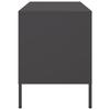 Vidaxl Szafki Pod Telewizor, 2 Szt., Czarne, 68X39X50,5 Cm, Stalowe