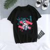 Neue Anime Kettensäge Mann Hayakawa Aki T-shirt Y2k Hip Hop Crewneck T Hemd Männer Frauen Lustige Cartoon T-shirt Graphic Tees tops Männlich