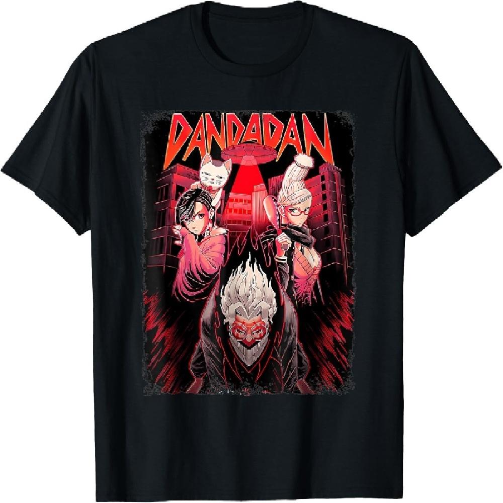 Крутая сёнэн манга аниме футболка DandaDan3 S