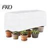 Breathable Plant Frost Cloth Garden Raised Bed Cover, Freeze Protection Adjustable Drawstring Weather-resistant Cover Rectangular with Insulated Liner
