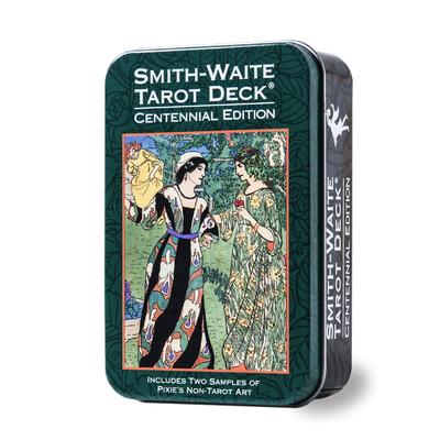 Centennial Tarot Deck In a Waite Tarot with Japanese Authentic Product I.I.J. Smith-Waite Tin, Edition, Reading, Instructions,