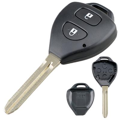 2 Buttons Car Remote Key Shell Case Fit for Toyota Corolla RAV4