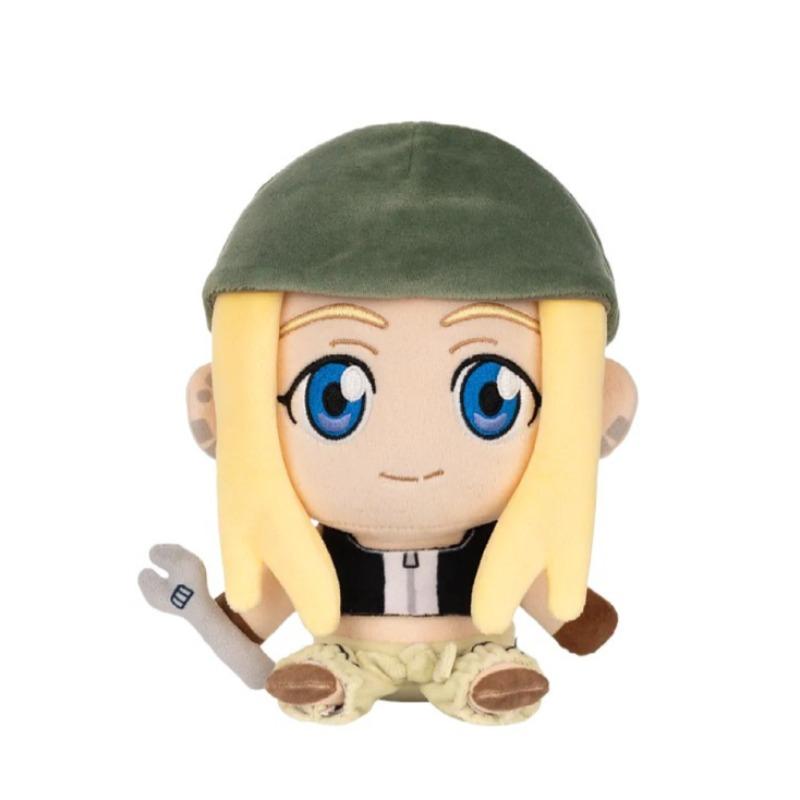 Neue Amine Fullmetal Alchemist Plüschpuppe 20 cm Niedlicher Edward Weicher Elric Alphonse Winry Plüschtiere Cartoon Tier Stofftiere Geschenke