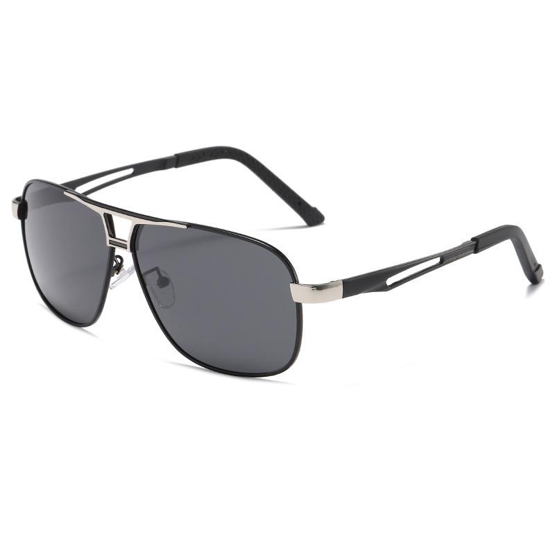 New Men'S Sunglasses Men Photochromic Metal Sun Glasses Driving Fishing Outdoors Day Night Eyewear Uv400