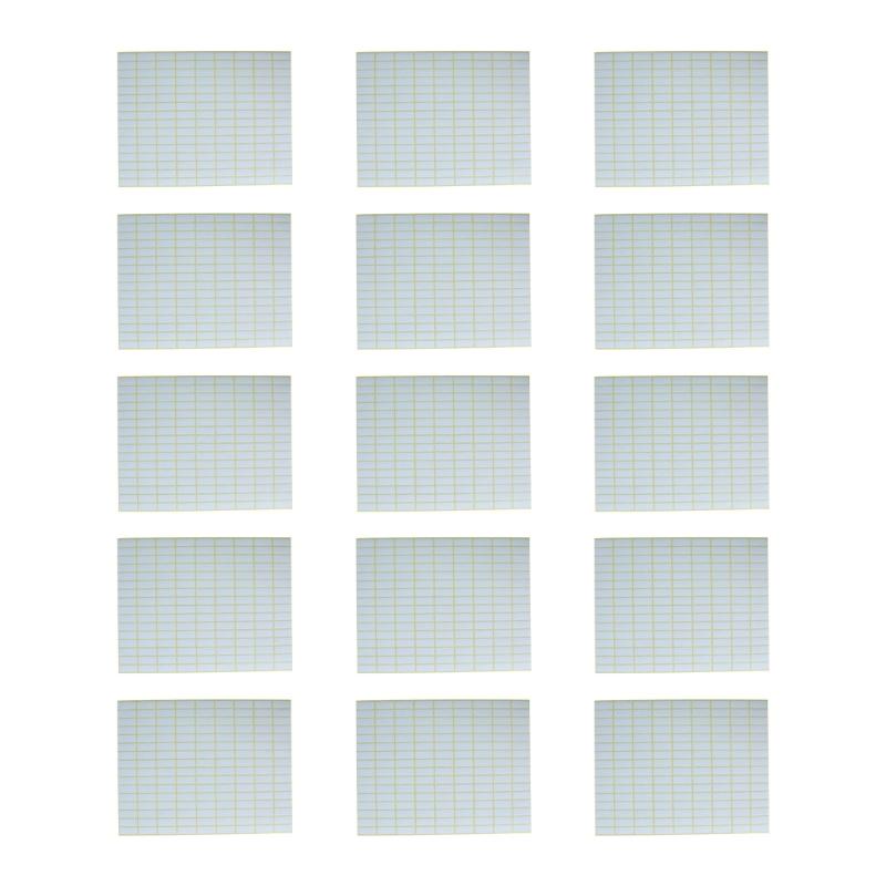 15 Sheets White Labels Sticker Adhesive Sticker Small Blank Sticker Jams Label School Office Supplies