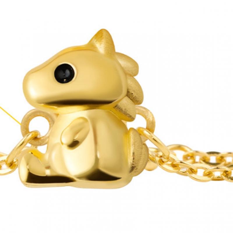 Porti 24k Gold 1.875g Horse Zodiac Bracelet