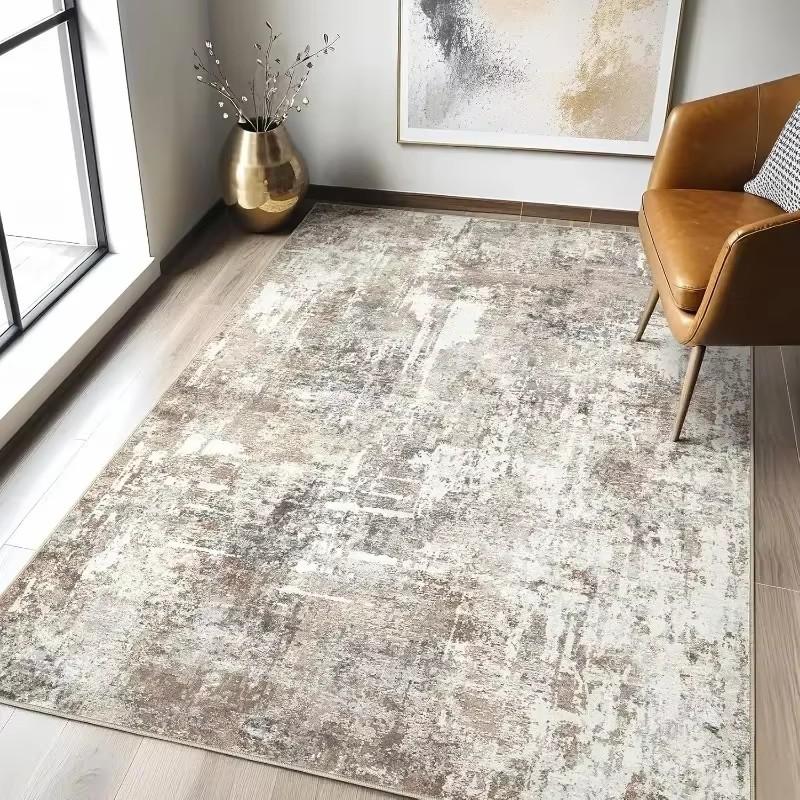 Nordic Carpet Living Room Ink Splash Abstract Area Rug Large Bedroom Decoration Home Rugs Washable Entryway Doormat Bath Mat