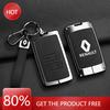Hub Caps For Renault Sandero Duster Clio 5 Captur Austral Kadjar Megane Logan Arkana Koleos Zinc Alloy Car Key Case Bag Metal Ke