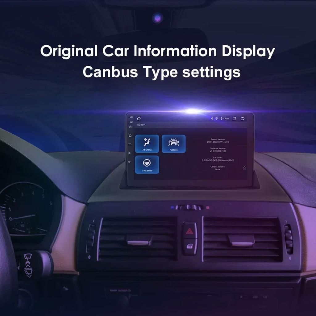 OSSURET 9"7862 Carplay Android Auto Car Radio For BMW X3 E83 2004 -2012 Multimedia Player GPS Navi Stereo 4G Autoradio 2din QLED Intelligent Screen