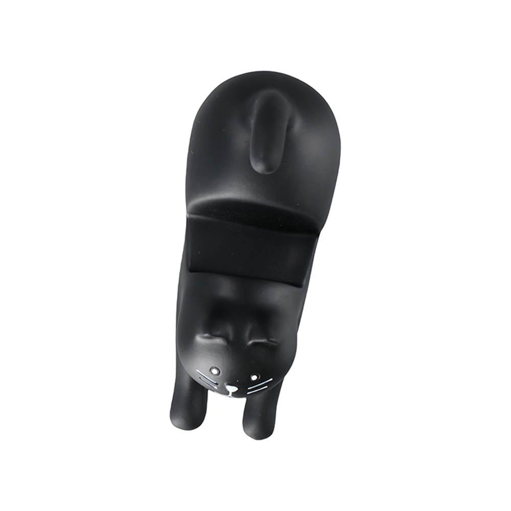 Cute 3D Mini Mobile Phone Lazy Bracket Cartoon Phone Holder Cat Shape Resin Phone Bracket