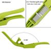 Stainless Steel Garlic Slicer Manual Type Garlic Masher Portable Garlic Crusher  Kitchen Use