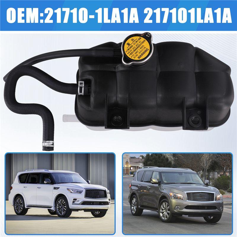 Car Engine Coolant Overflow Tank 217101LA1A 21710-1LA1A Reservoir For Nissan Armada Infiniti QX80 QX56 2011-2026