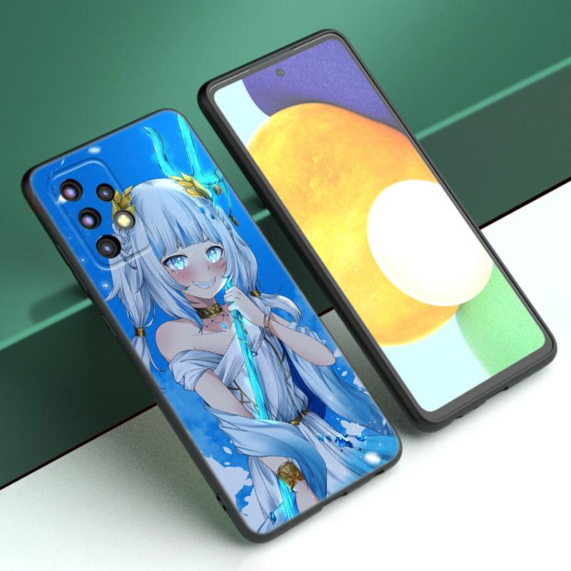 

Чехол для телефона Gawr Gura с аниме для Samsung A13 A22 A24 A32 A23 A25 A34 A35 A52S A53 A54 A55 A73 5G A12 A14 A15 A31 A33 A50 A51 A72 Samsung A52