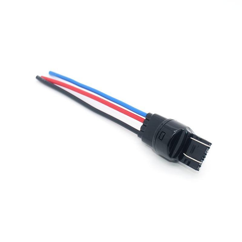 T10 194 168 W21W P21W  Socket Holders Base  Car Headlight Assembly Male Socket Plug Adapter Extended Wire Connector r30 Car Lamp