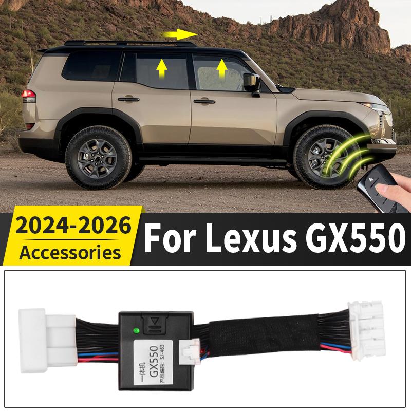 For Toyota Lexus Gx550 550 2024 2025car Window Module One Touch Window Control Smart Safety Upgrade Modification Accessories