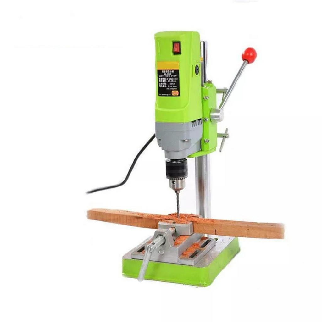 710W BG-5156E 1-13mm For Woodworking DIY Tool Mini Stand Steel Bench Drill Stand Electric Bench Drilling Machine Drill Chuck