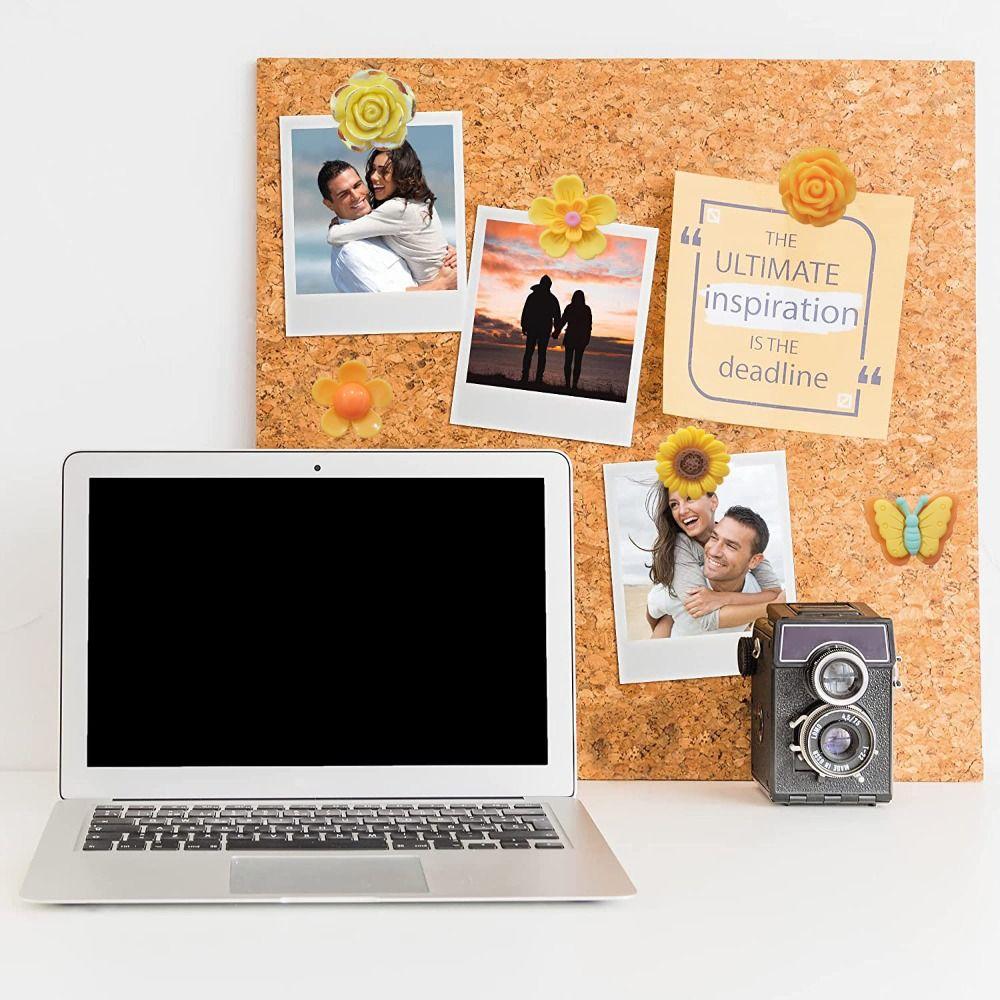 30Pcs 3D Butterfly Push Pins Creative Blackboard Push Pins Decorative Studs  Office Binding Supplies