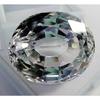 Beautiful Natural White Sapphire 64-65 Ct Oval Cut Certified Loose Gemstone