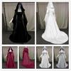 Women's Long Sleeve Hooded Skirt Floor Length Cosplay Dress