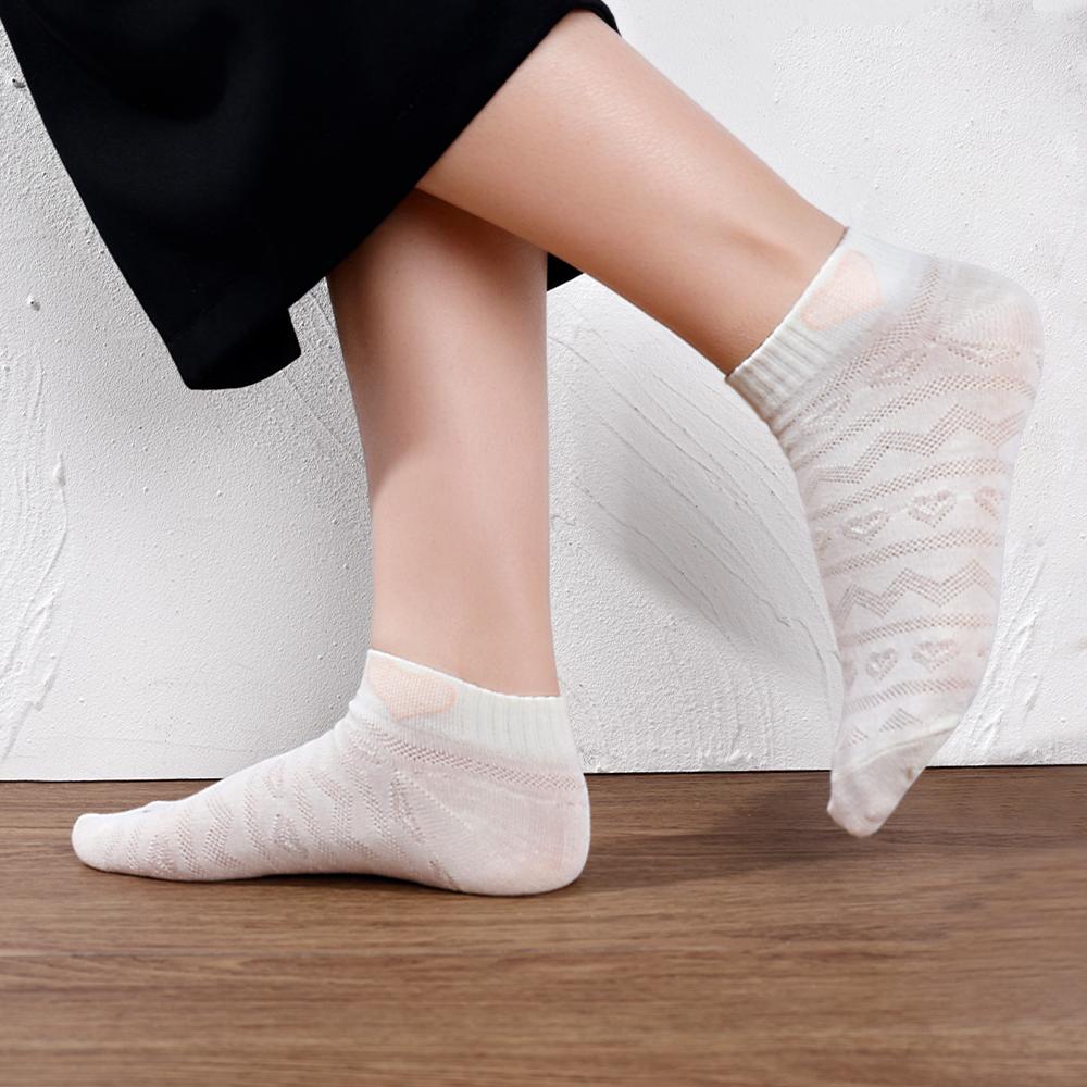 2Pairs Summer Women's Deodorant Short Cotton Socks