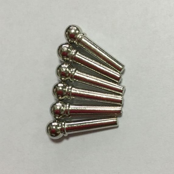 Acoustic Guitar Bridge Pins, Cones, Wooden Tuning Pegs, String Posts, Alloy Material