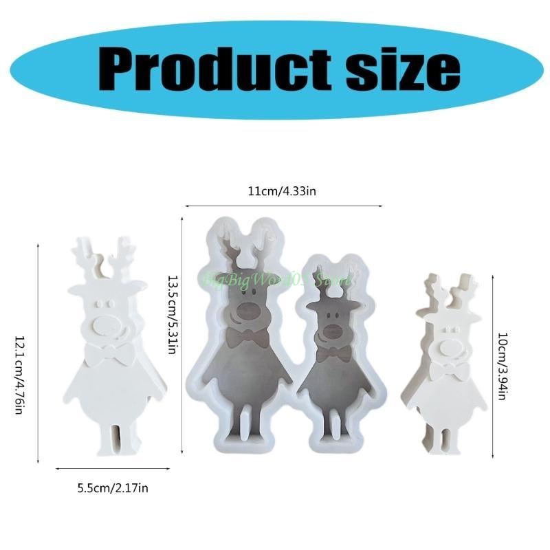 24TE Handicrafts Making Baking Molds Silicone DIY 3D Ornament Molds Castings Handmade Decorations Gift Clay Soap Craft Molds