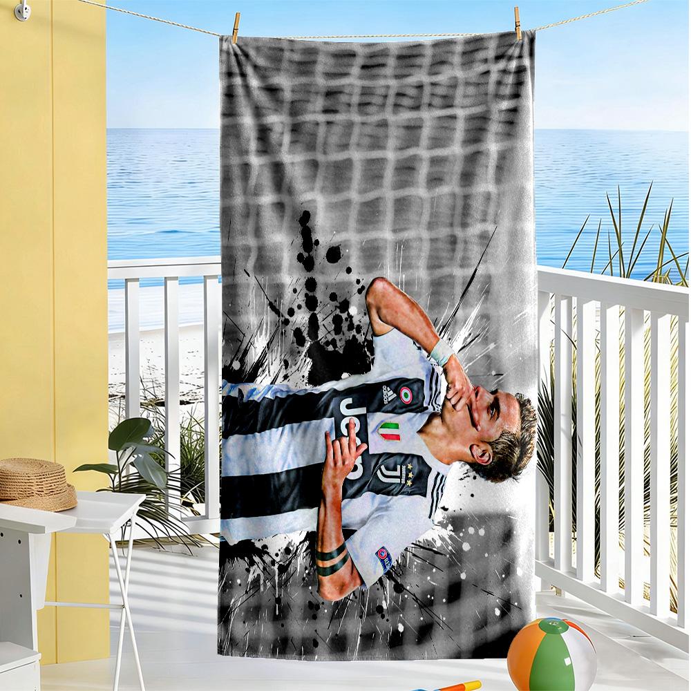 Juventus Celebration Moment Beach Towel Quick-Dry Soft Microfiber Comfortable Lightweight