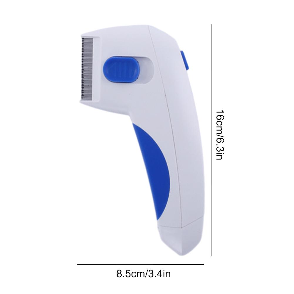 Electric Anti Lice Comb Flea Cleaning Lice Removal Comb for Dogs and Cats Portable Practical Flea Removal Killer Accessories